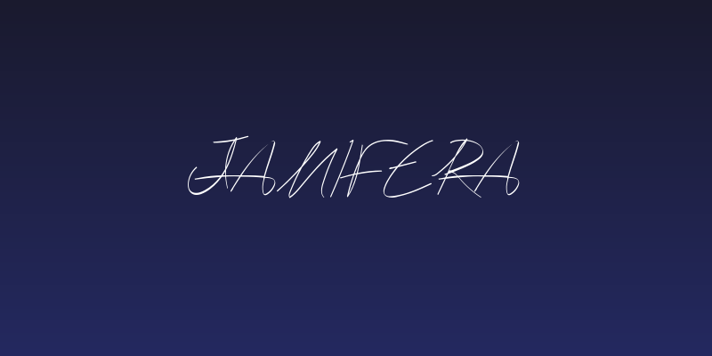 Janifera Social Header