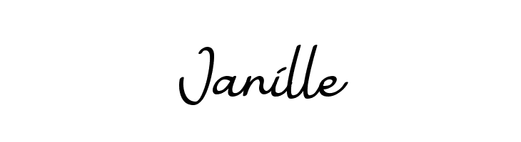 Janille फ़ॉन्ट