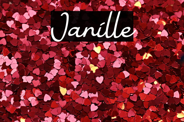 Janille Font examples