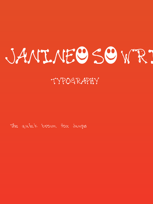 Janine-s-Writing Poster