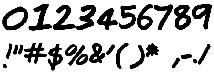 Janitor Font OTHER CHARS