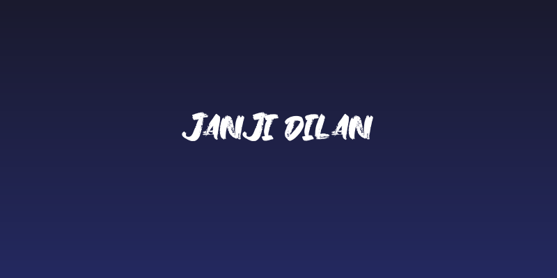 Janji Dilan Social Header
