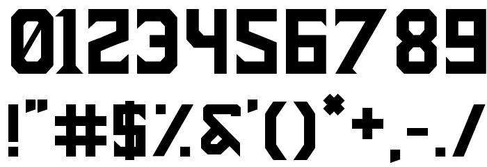 Janji Font OTHER CHARS