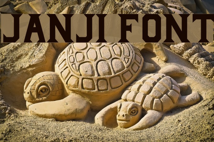 Janji Font examples