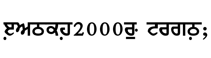 Janmeja2000W Normal  Free Fonts Download
