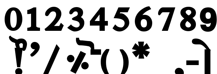 Janmeja2000WB ExtraBold Font OTHER CHARS