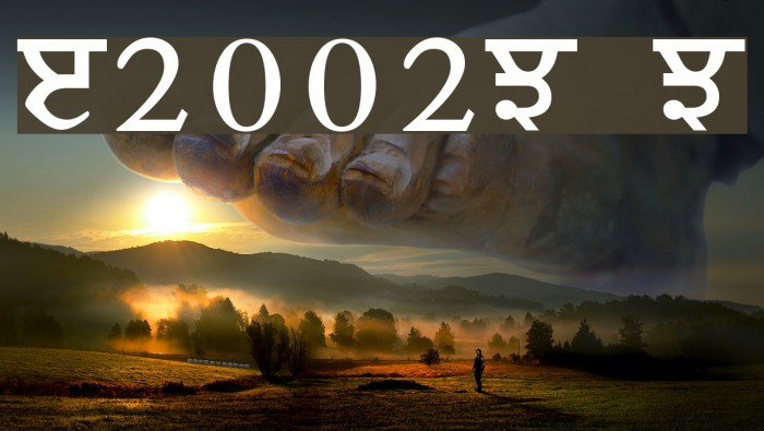 Janmeja2002M Medium Font examples
