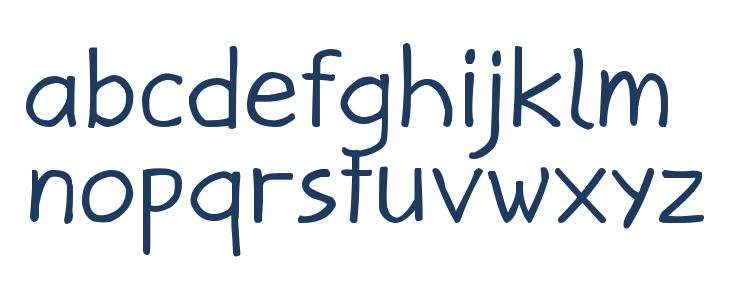 Jann Script Lowercase