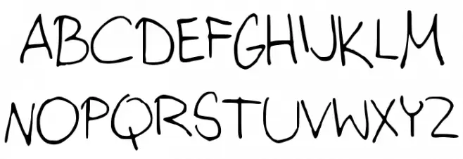 Jannafont Шрифта ВЕРХНИЙ
