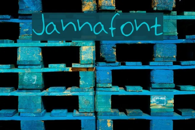 Jannafont Example 3