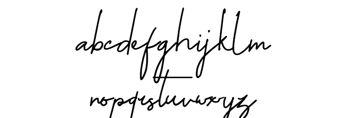 Jannatta Font LOWERCASE