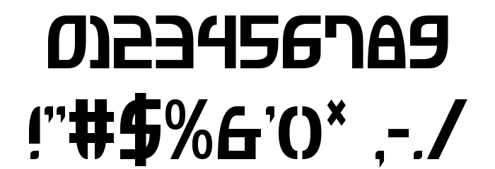Jannisaries Condensed Font OTHER CHARS