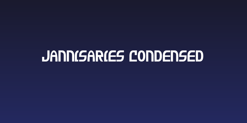 Jannisaries Condensed Social Header