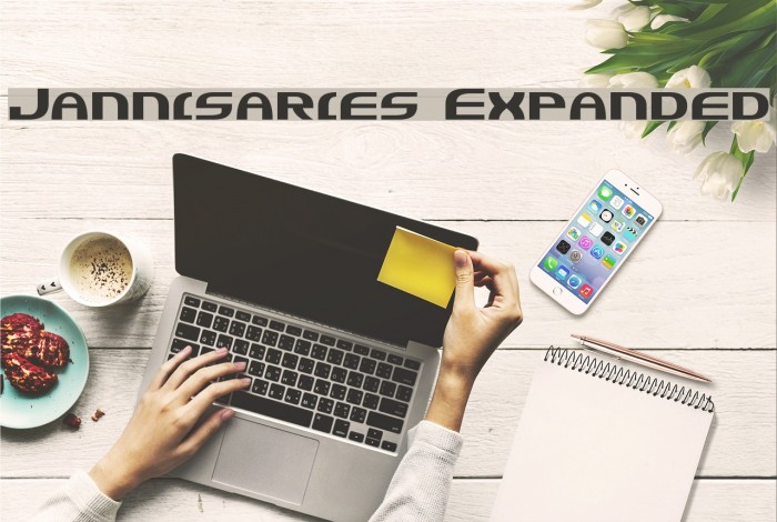 Jannisaries Expanded Font examples