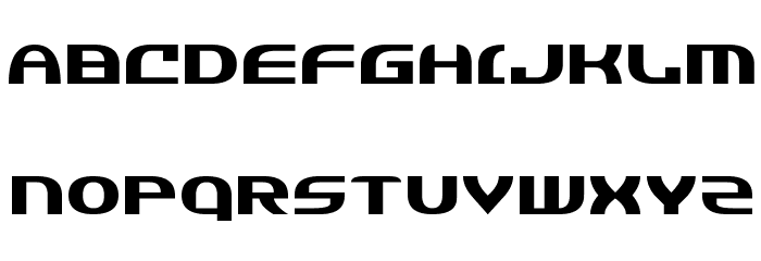 Jannisaries Expanded Font LOWERCASE