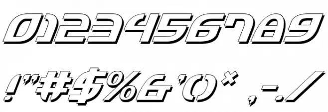 Jannisaries Shadow Italic Fuentes OTROS CHARS