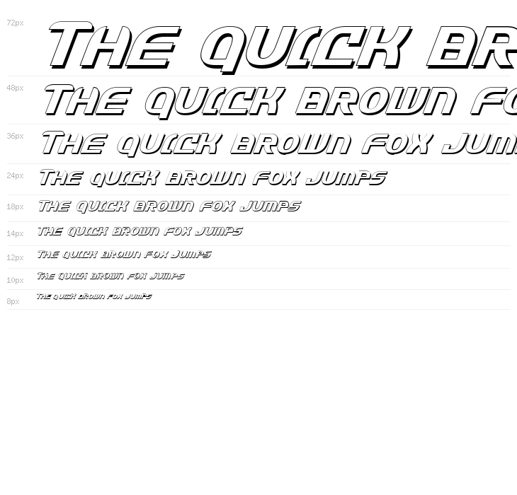 Jannisaries Shadow Italic Waterfall