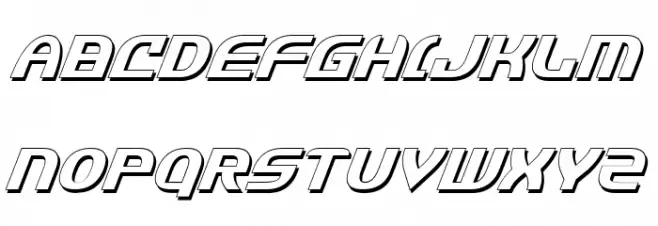 Jannisaries Shadow Italic Fuentes MINÚSCULAS