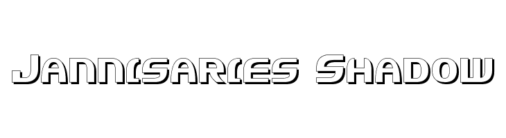Jannisaries Shadow  Frei Schriftart Herunterladen