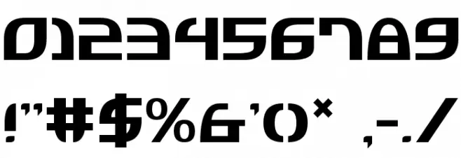 Jannisaries Font OTHER CHARS