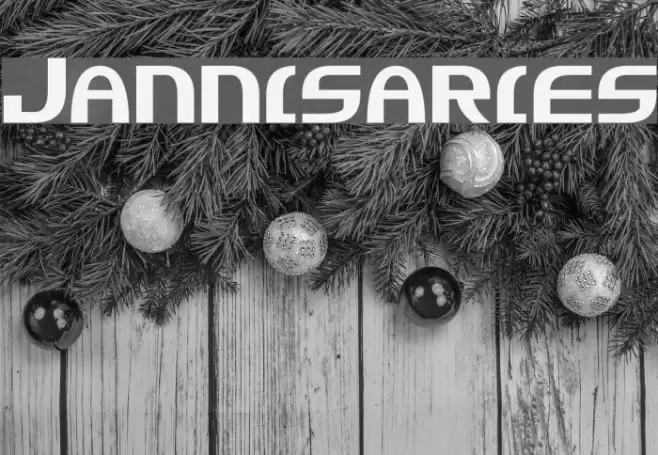 Jannisaries Font examples