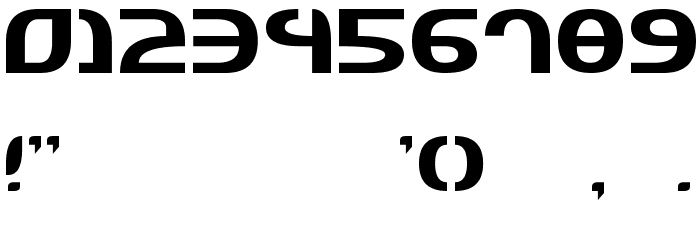Jannisary Shield Font OTHER CHARS