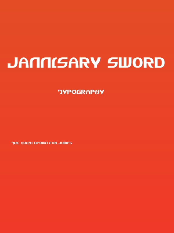 Jannisary Sword Poster