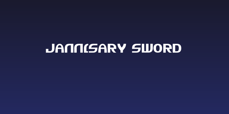 Jannisary Sword Social Header