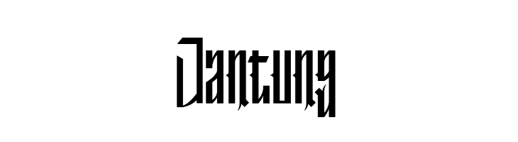 Jantung  フリーフォントのダウンロード