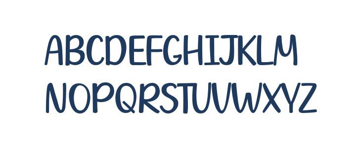 January Night Uppercase