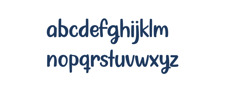 January Night Lowercase