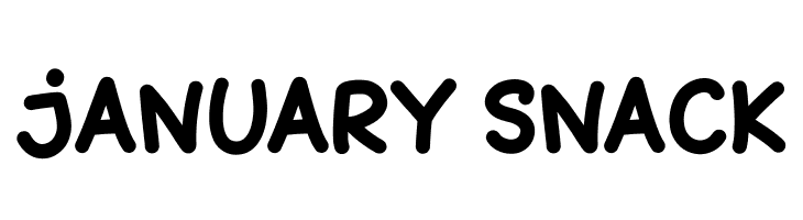 January Snack  font caratteri gratis
