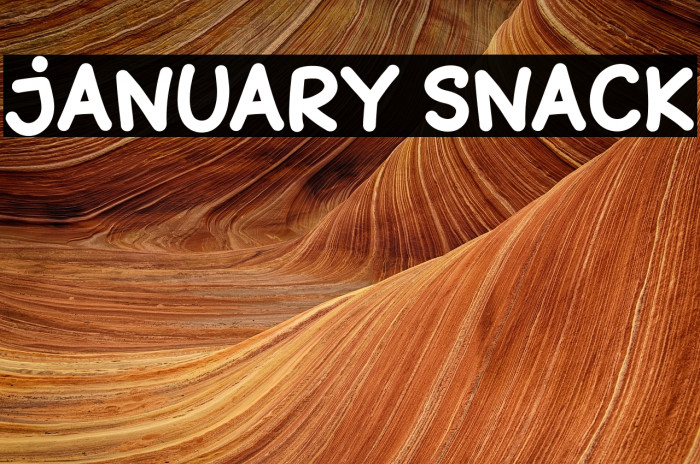 January Snack Example 2