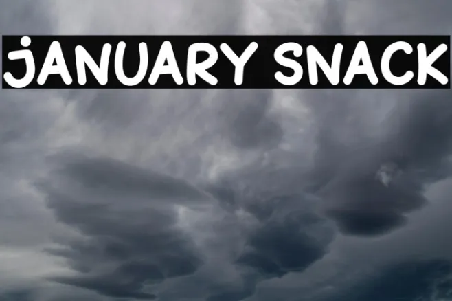 January Snack Example 3