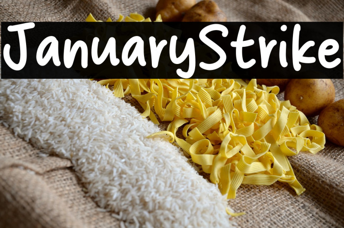 January Strike Example 1