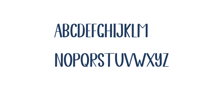 January Sunday Lowercase