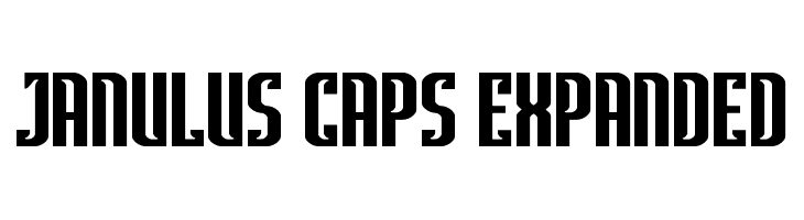 Janulus Caps Expanded  免费字体下载