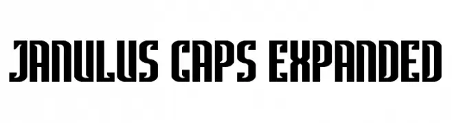 Janulus Caps Expanded  Descarca Fonturi Gratis