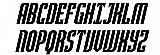 Janulus Caps Italic Шрифта ВЕРХНИЙ