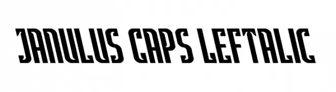 Janulus Caps Leftalic  Fuentes Gratis Descargar