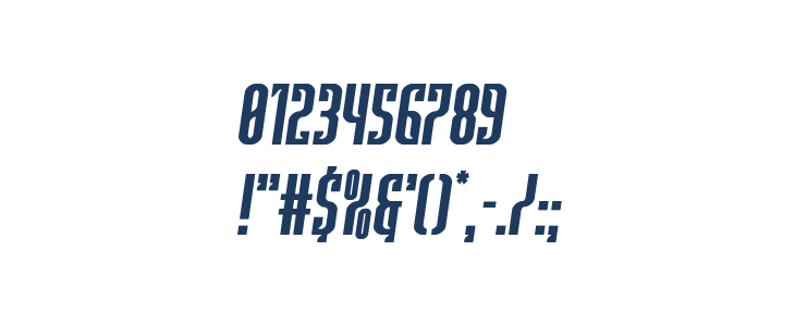 Janulus Caps Semi-Italic Other Characters