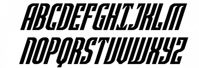 Janulus Caps Super-Italic Fonte MAIÚSCULAS