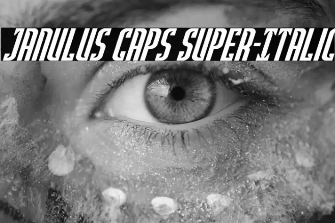 Janulus Caps Super-Italic Fuentes examples