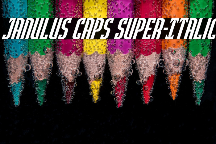 Janulus Caps Super-Italic Example 2