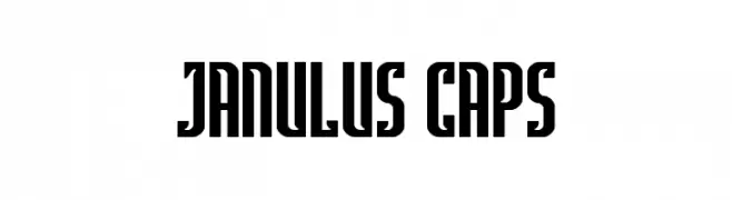 Janulus Caps  Descarca Fonturi Gratis