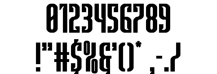 Janulus Caps Font OTHER CHARS