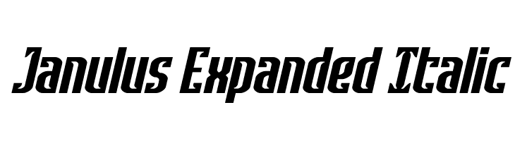 Janulus Expanded Italic  لخطوط تنزيل