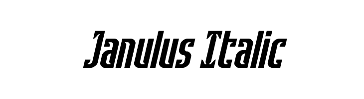 Janulus Italic  baixar fontes gratis