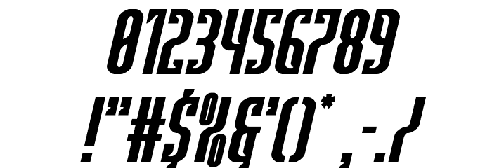 Janulus Italic Font OTHER CHARS