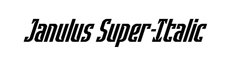 Janulus Super-Italic  لخطوط تنزيل